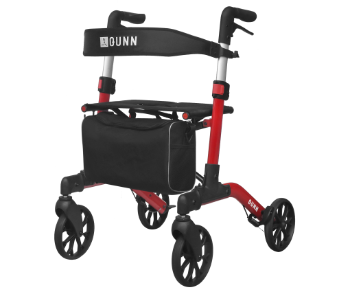 qunn rollator dubbel opvouwbaar